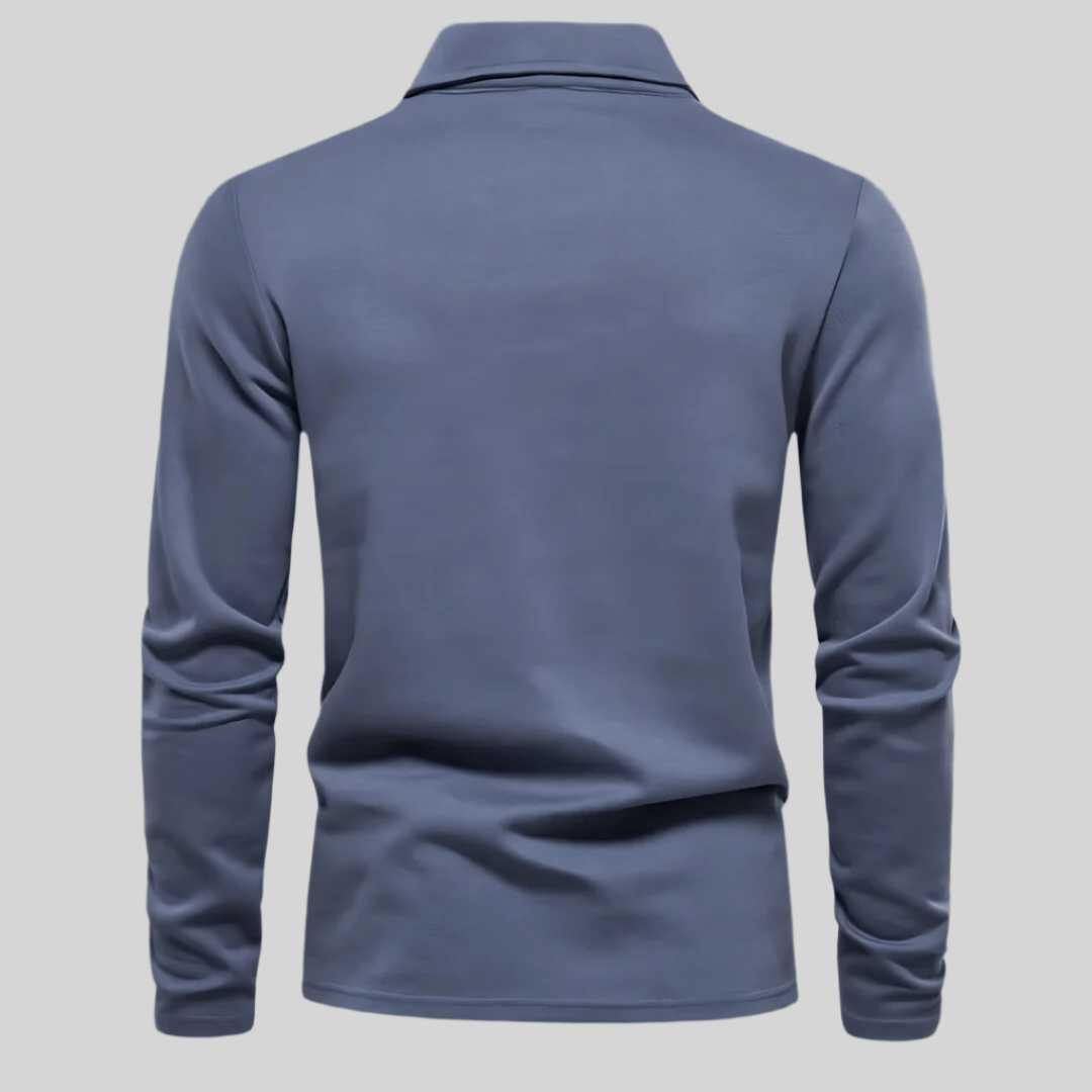 ANFINITE – Casual Polo Skjorte til Mænd | Komfortabel, Stilren & Åndbar