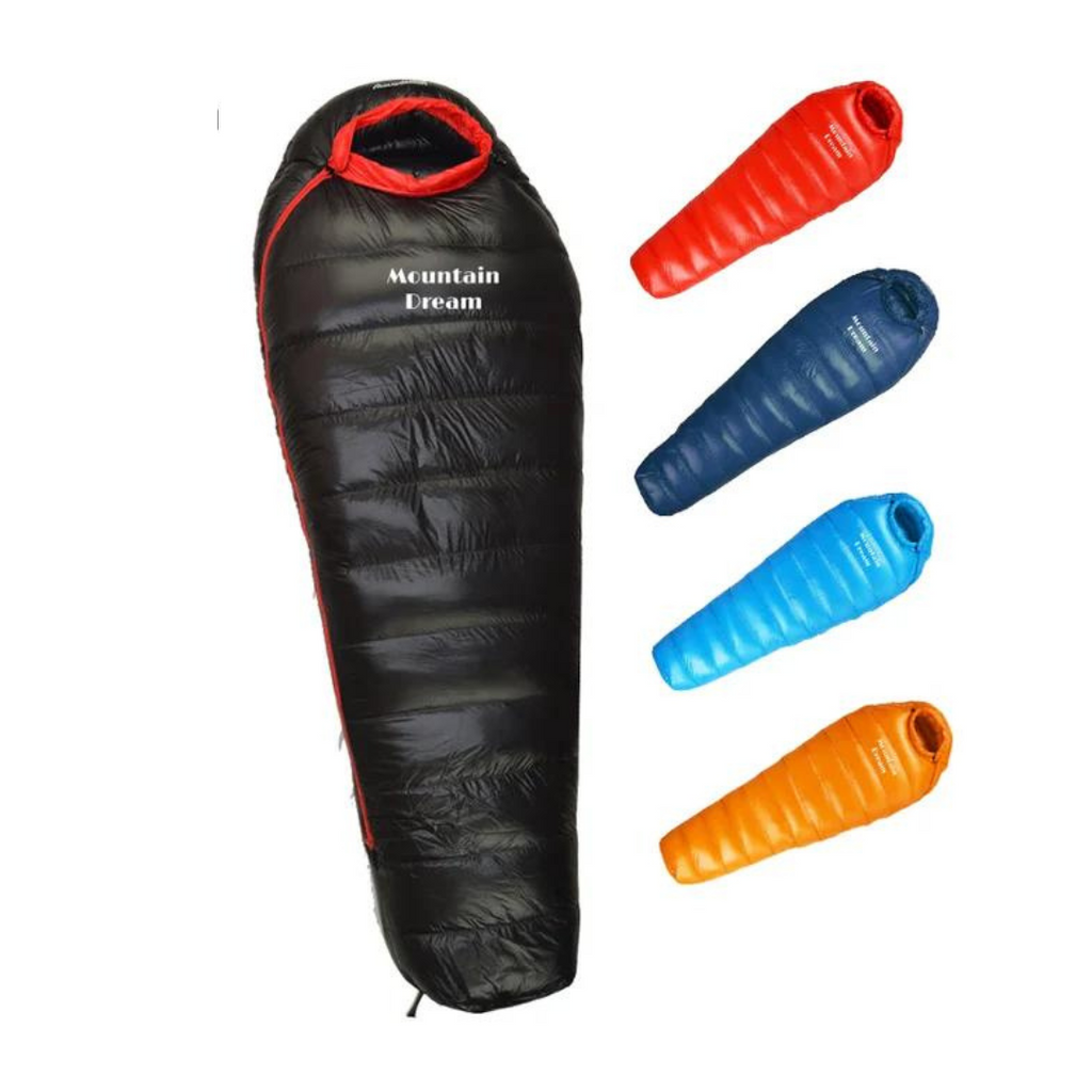 Vintersovepose - 400T Ripstop Nylon - Gåsedun til -20 °C