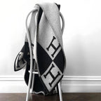 H | Coperta in Lana e Cashmere 150 × 200 cm