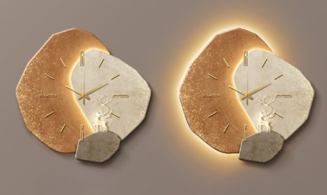 Orologio da Parete Design Scandinavo - Stile Minimalista di NordiqTime