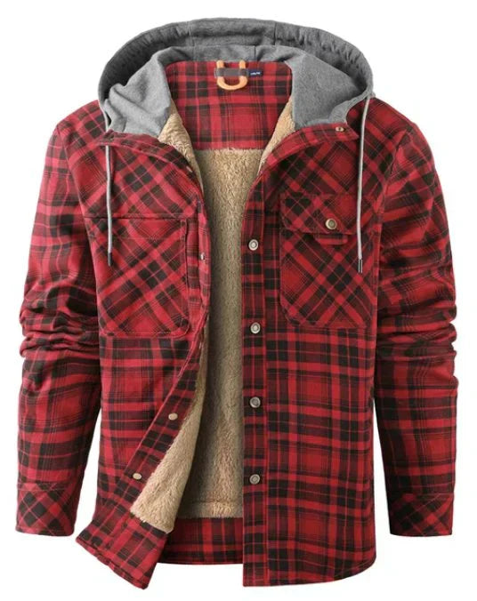 Giacca a Quadri | Calda & Confortevole | Ideale per Autunno e Inverno