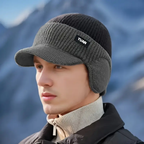 Cappello Invernale Tricot – Fleece Isolante con Protezione per le Orecchie