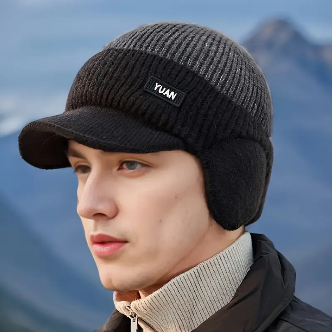 Cappello Invernale Tricot – Fleece Isolante con Protezione per le Orecchie