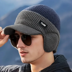 Cappello Invernale Tricot – Fleece Isolante con Protezione per le Orecchie