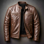 Giacca Uomo Vintage in Vera Pelle