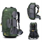 Zaino Impermeabile da 60L | Grande Capacità, Resistente & Ideale per Outdoor