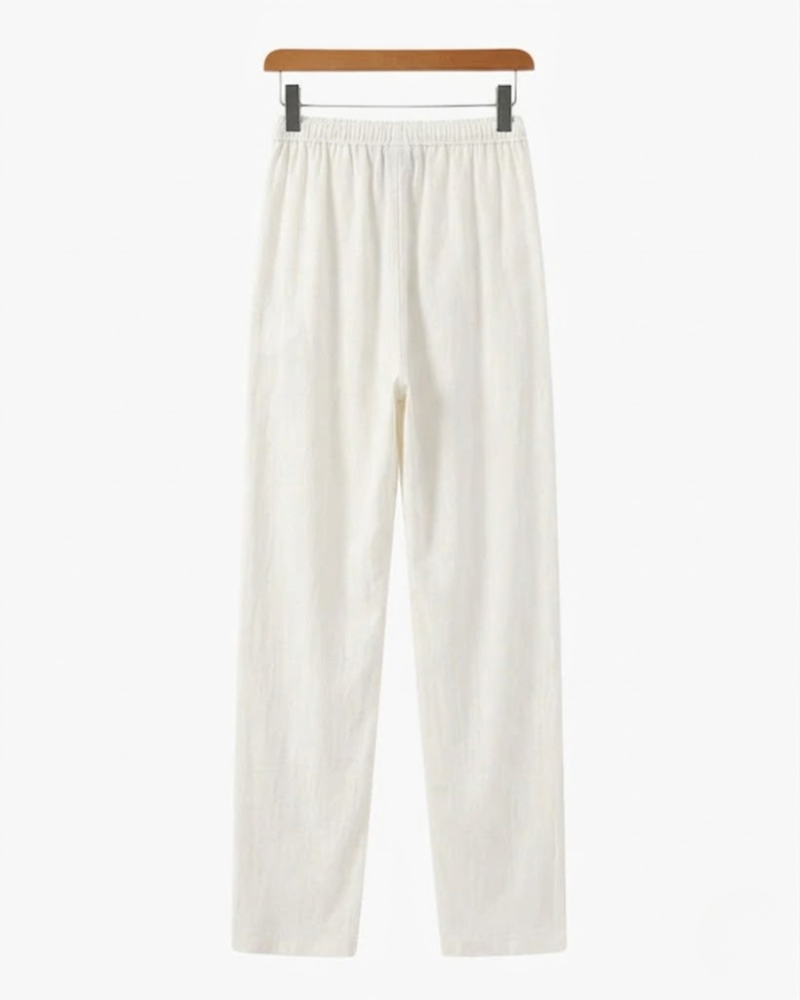 Pantaloni Uomo Lorenzo in Lino