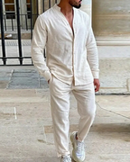 Completo in Lino da Uomo – Leggerezza, Comfort ed Eleganza Senza Tempo