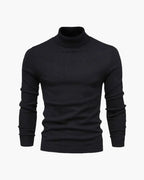 Pull à col roulé pour homme en maille fine - Élégant, doux et raffiné