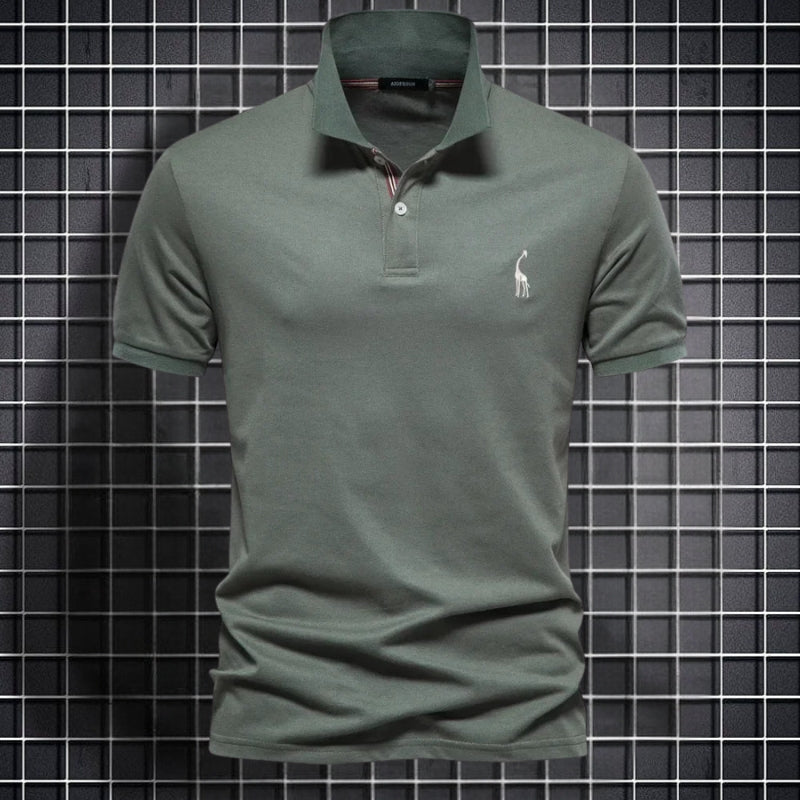 Polo da Uomo ANFINITE Slim Fit con Bottoni