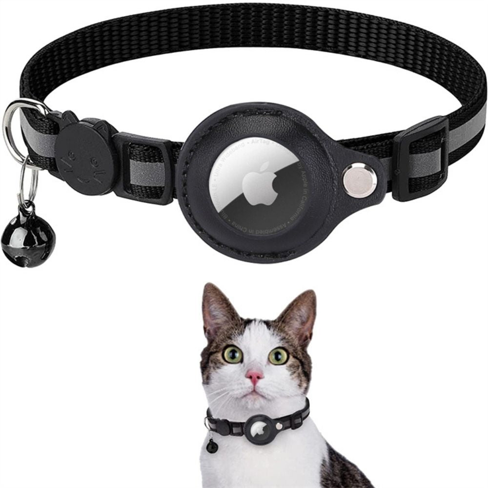 Collare GPS per Gatti – Design Riflettente con Rilascio Rapido per una Sorveglianza Sicura