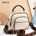 ANFINITE Læder Crossbody Taske med Justerbar Rem