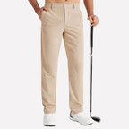 Pantalon de golf pour homme extensible - coupe slim élégante à séchage rapide