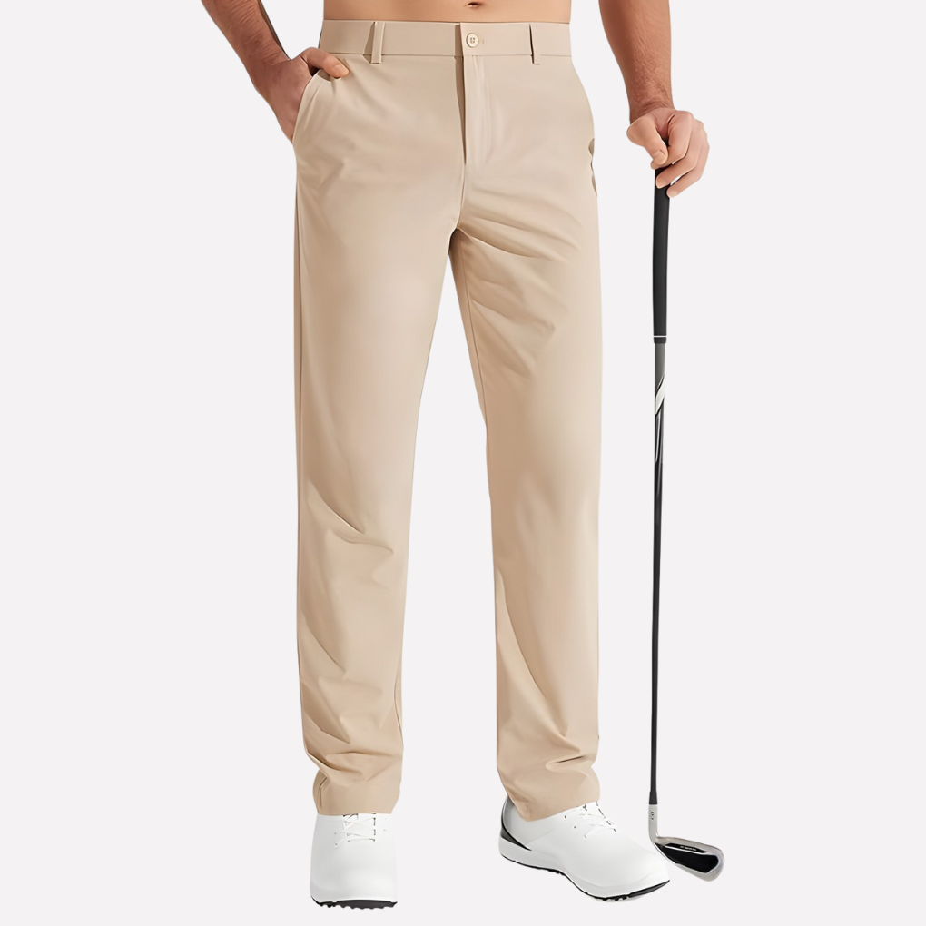 Pantalon de golf pour homme extensible - coupe slim élégante à séchage rapide