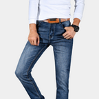 Miesten joustavat slim fit -farkut