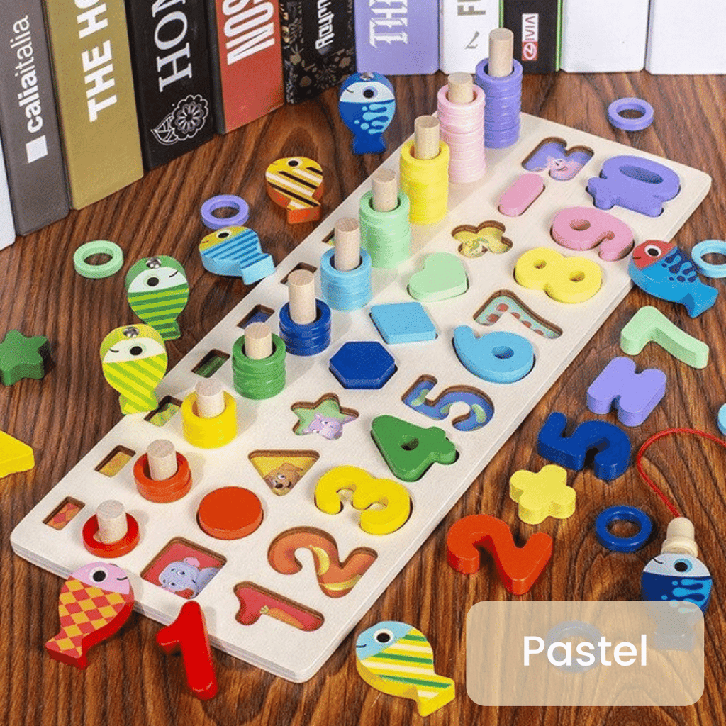 Tavolo Educativo Montessori in Legno