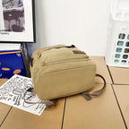 Zaino Uomo in Canvas con Tasca Frontale