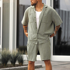 Completo Estivo Uomo con Camicia e Shorts