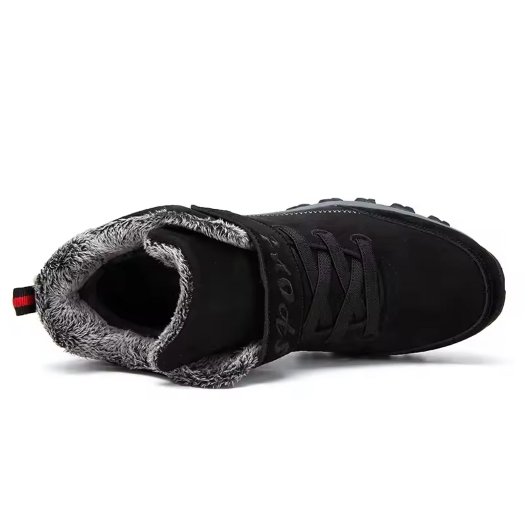 Varme Unisex Vinterstøvler | Plysforede & Ideelle til Udendørs Brug