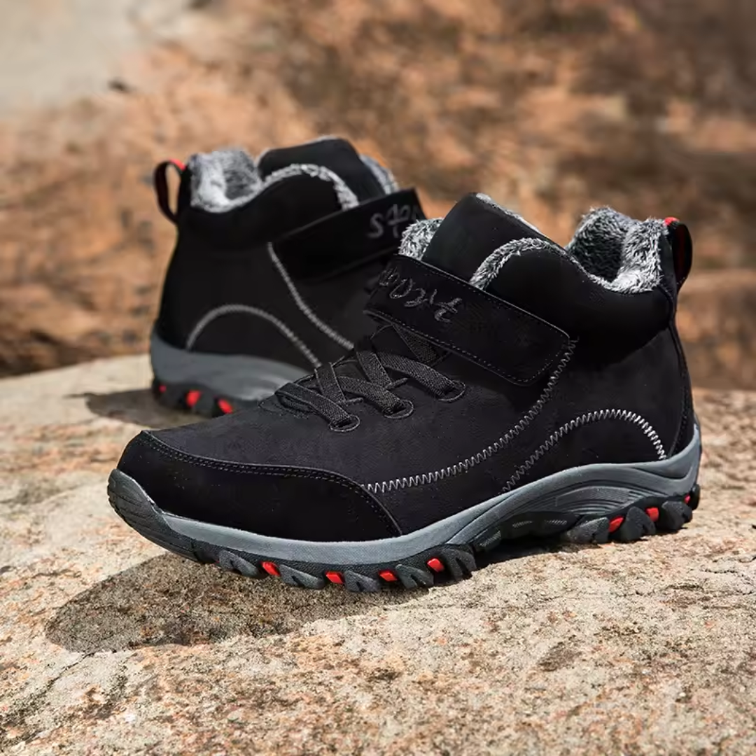 Varme Unisex Vinterstøvler | Plysforede & Ideelle til Udendørs Brug