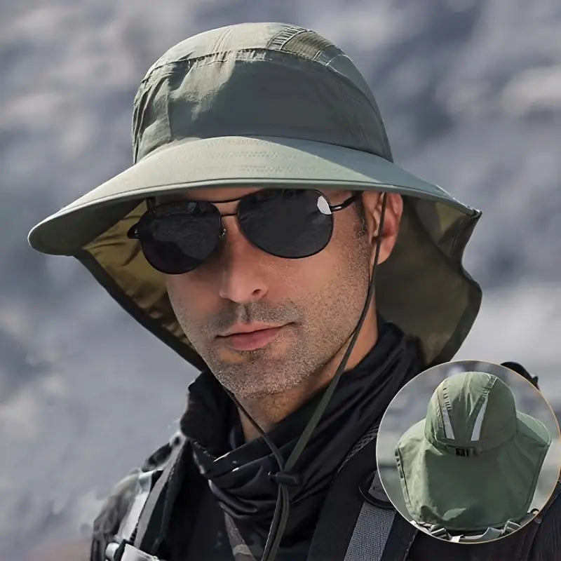 ANFINITE – Cappello da Sole | Ombra Larga & Protezione per il Collo