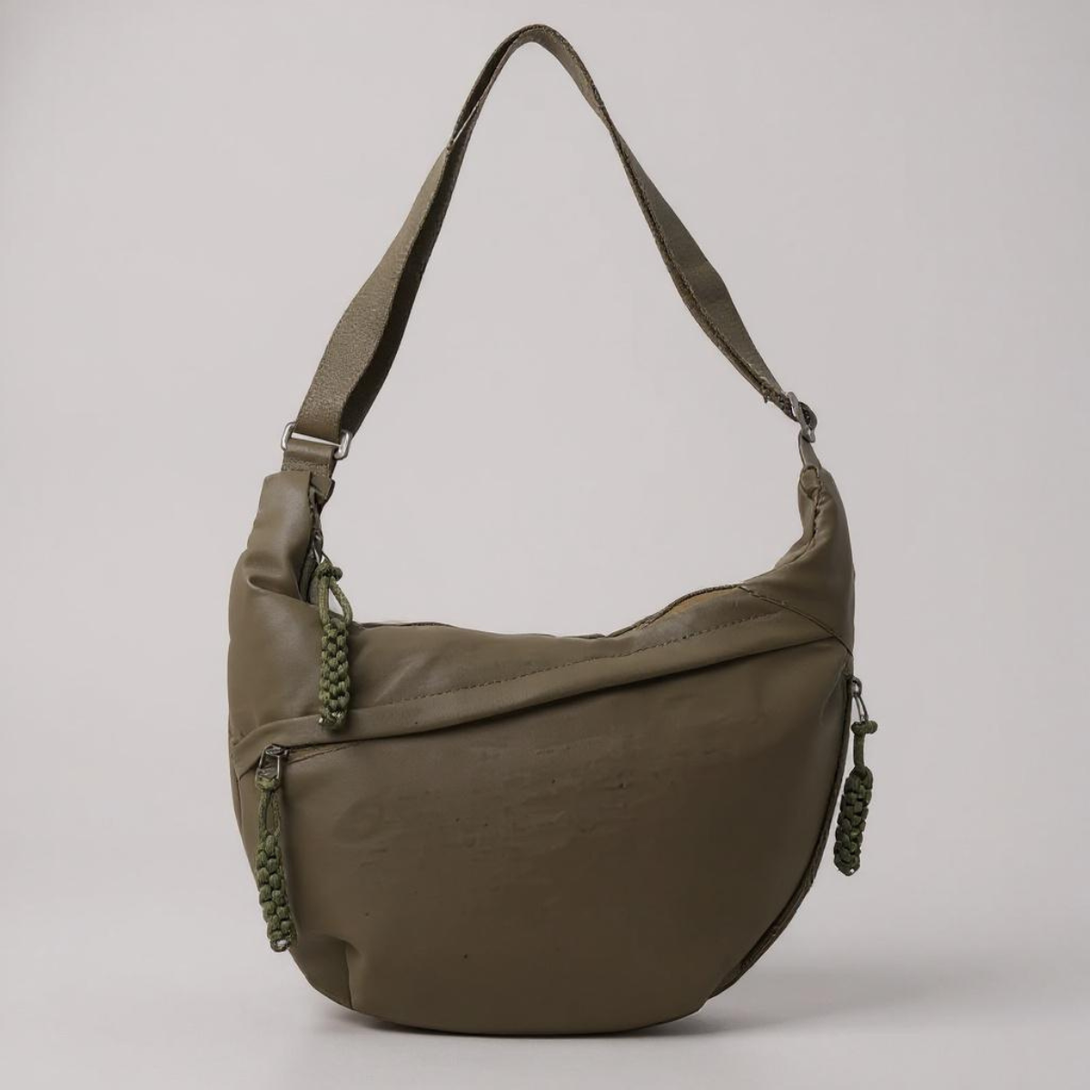 ANFINITE Borsa a Spalla in Nylon con Cinghia Regolabile