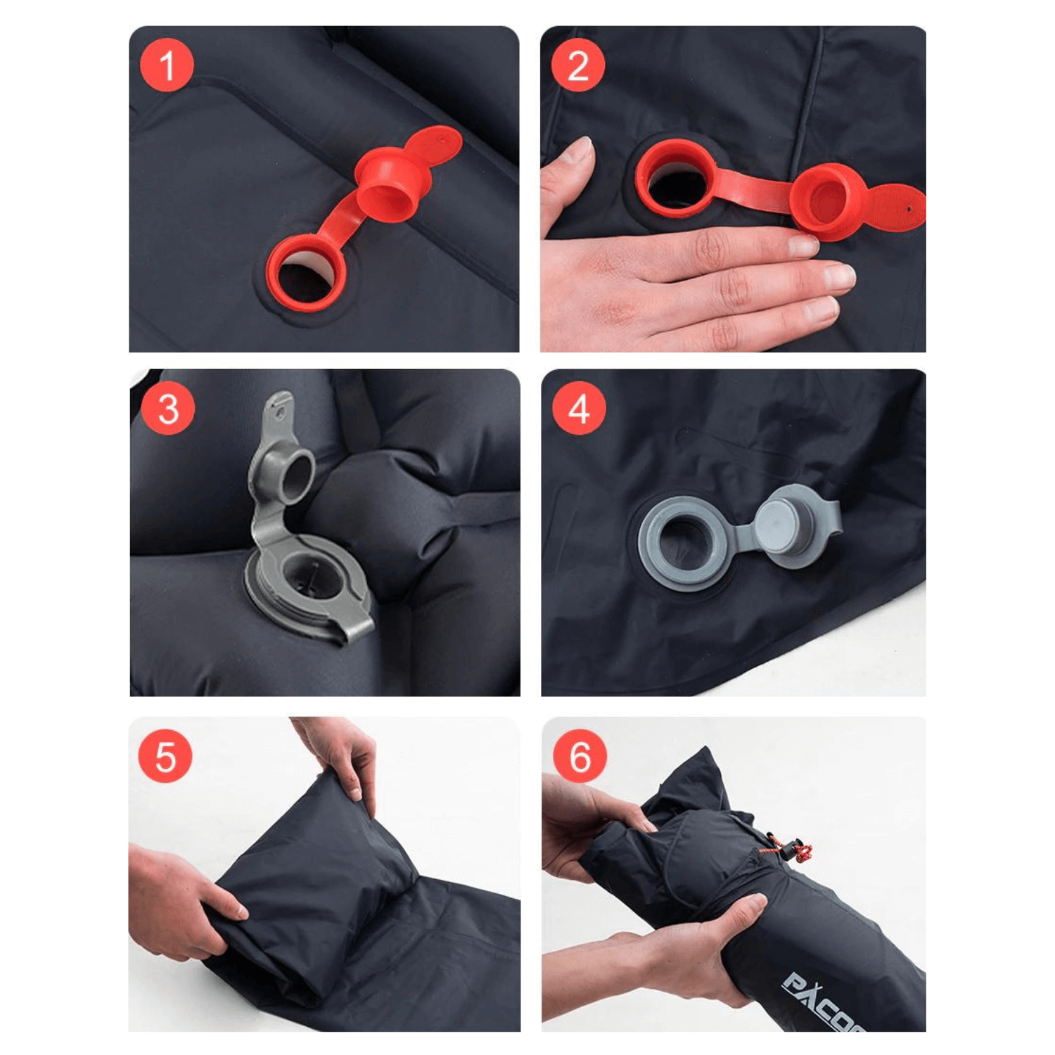 Materassino Impermeabile ad Ultrasuoni con Pompa Integrata - AirRest