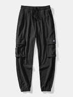 Conjunto de hombre de dos piezas de pana - Chaqueta utilitaria y pantalones cargo jogger