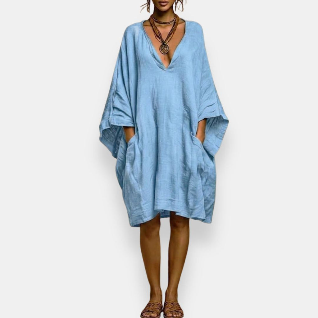 Abito Boho Estivo con Scollo a V ANFINITE Nicoletta