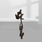 Eternal Love & Strength Sculpture – Modern Resin Home Decor | Symbolic Ornament & Gift