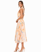 Halter Maxi Kjole Silhuet Kunstnerisk Elegance
