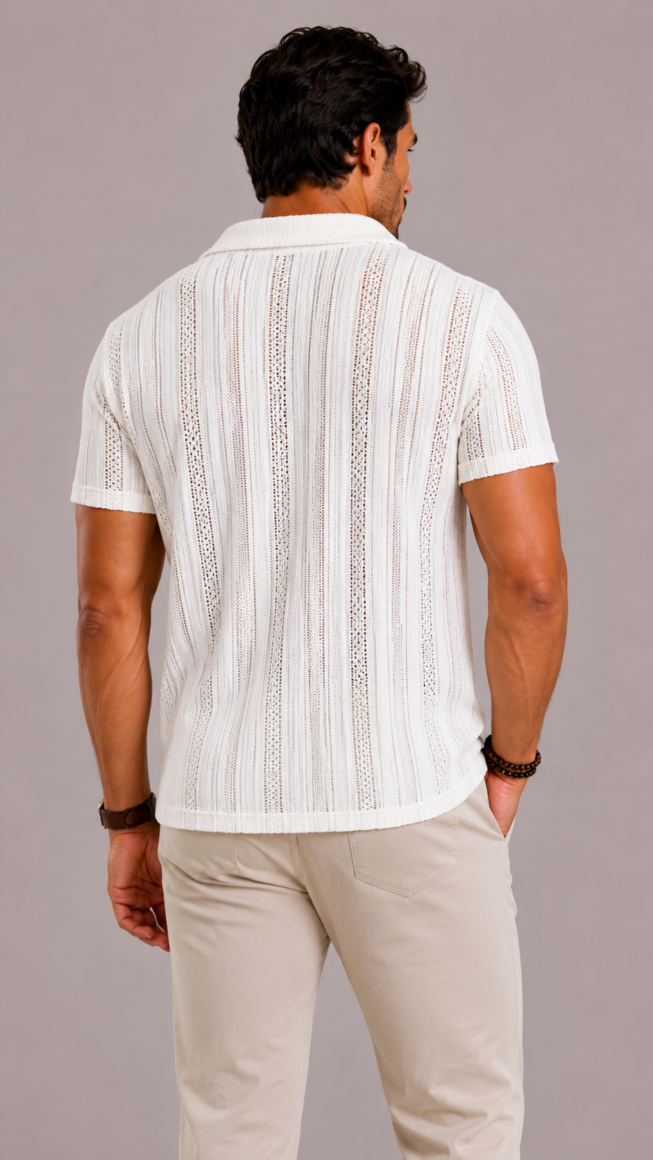 Maglia Mesh Trasparente ANFINITE