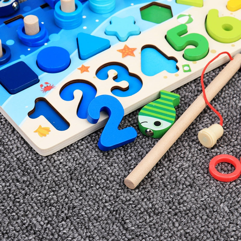 Tavolo Educativo Montessori in Legno