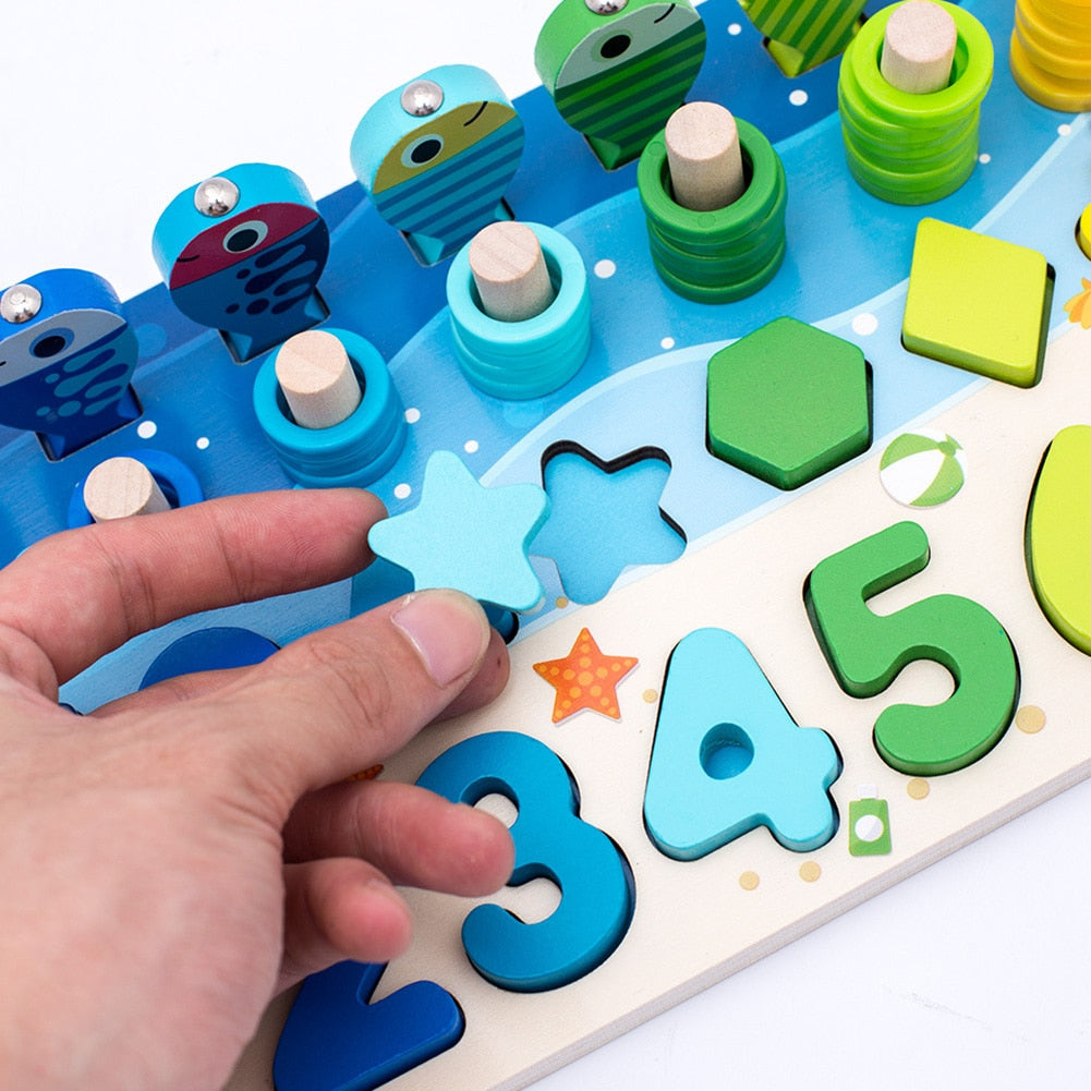 Tavolo Educativo Montessori in Legno