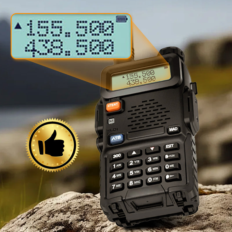 Walkie Talkie Dual Band Lunga Portata