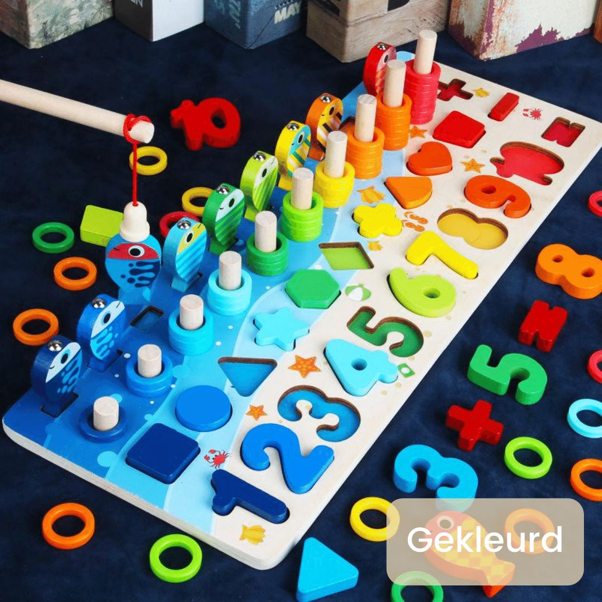 Tavolo Educativo Montessori in Legno