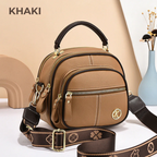ANFINITE Læder Crossbody Taske med Justerbar Rem