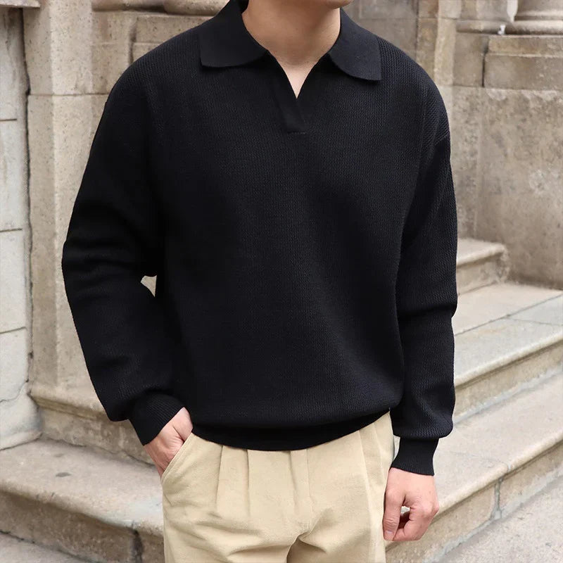 Polo Uomo Ethan con Scollo a V