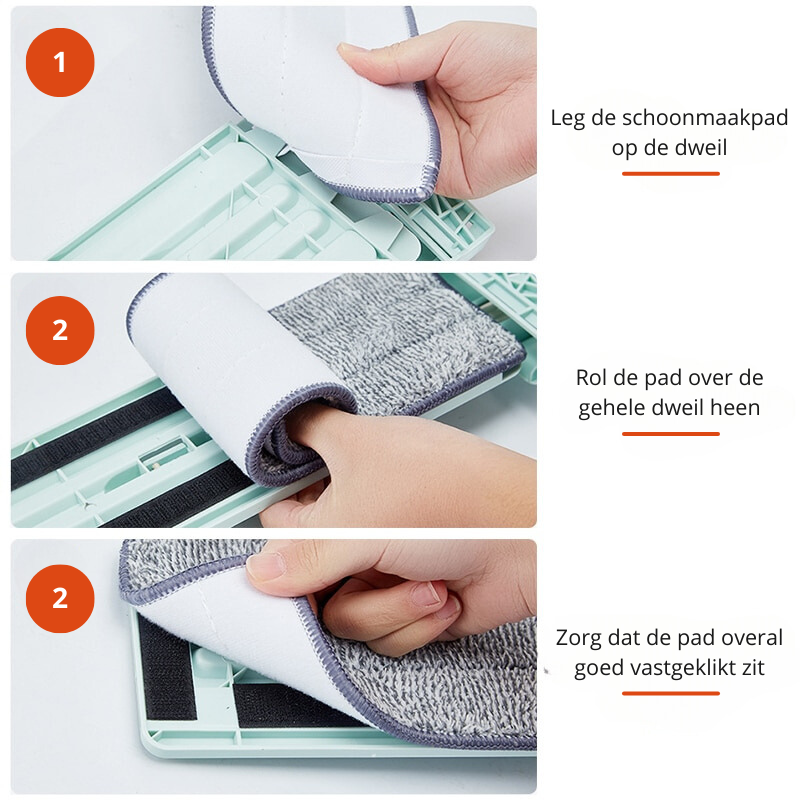 Mocio Spray ANFINITE EasyMop con Sistema di Strizzatura Integrato