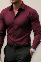 Camicia da Uomo Slim Silhouette Eleganza Classica