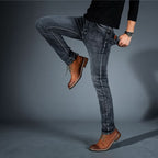 Miesten joustavat slim fit -farkut
