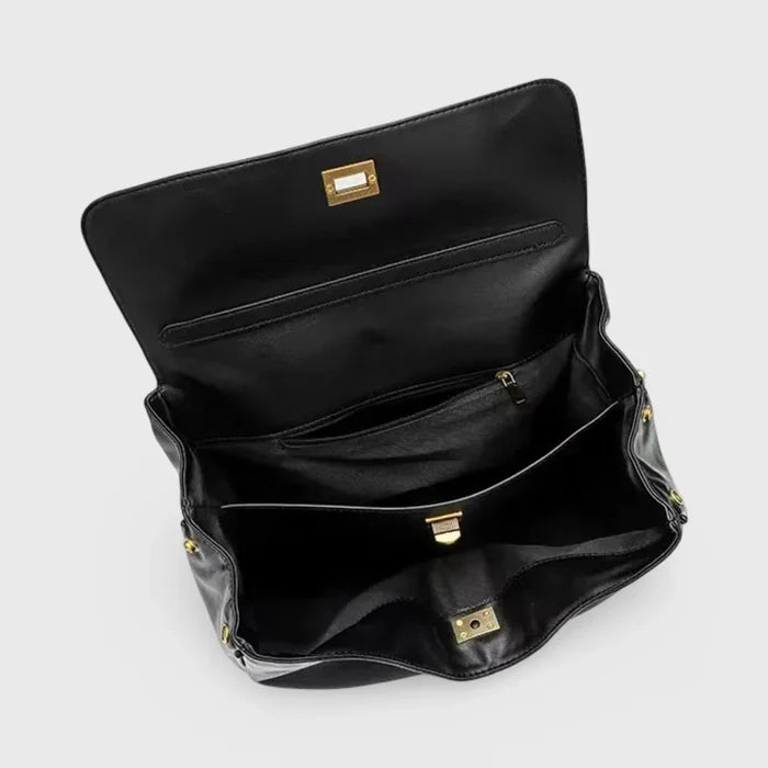 Borsa Donna Vintage in Vera Pelle e Camoscio
