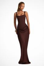 Maxi Abito Bodycon Silhouette Elegante Look da Sera