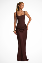 Maxikjole Bodycon Silhuet Elegant Aftenlook