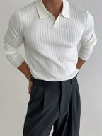 Polo Uomo Fred in Maglia a Costine