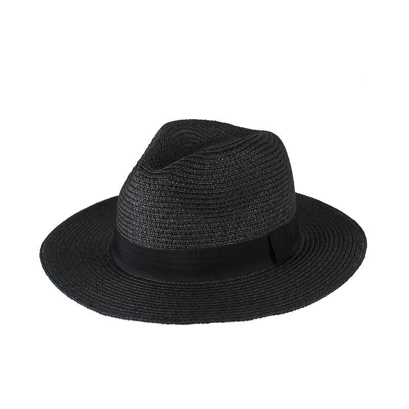 Chapeau panama pour femme à large bord en paille