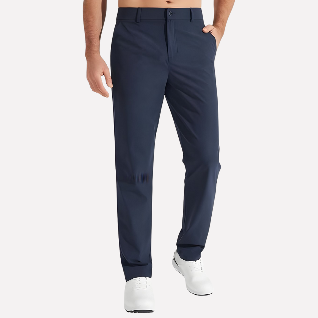 Pantalon de golf pour homme extensible - coupe slim élégante à séchage rapide