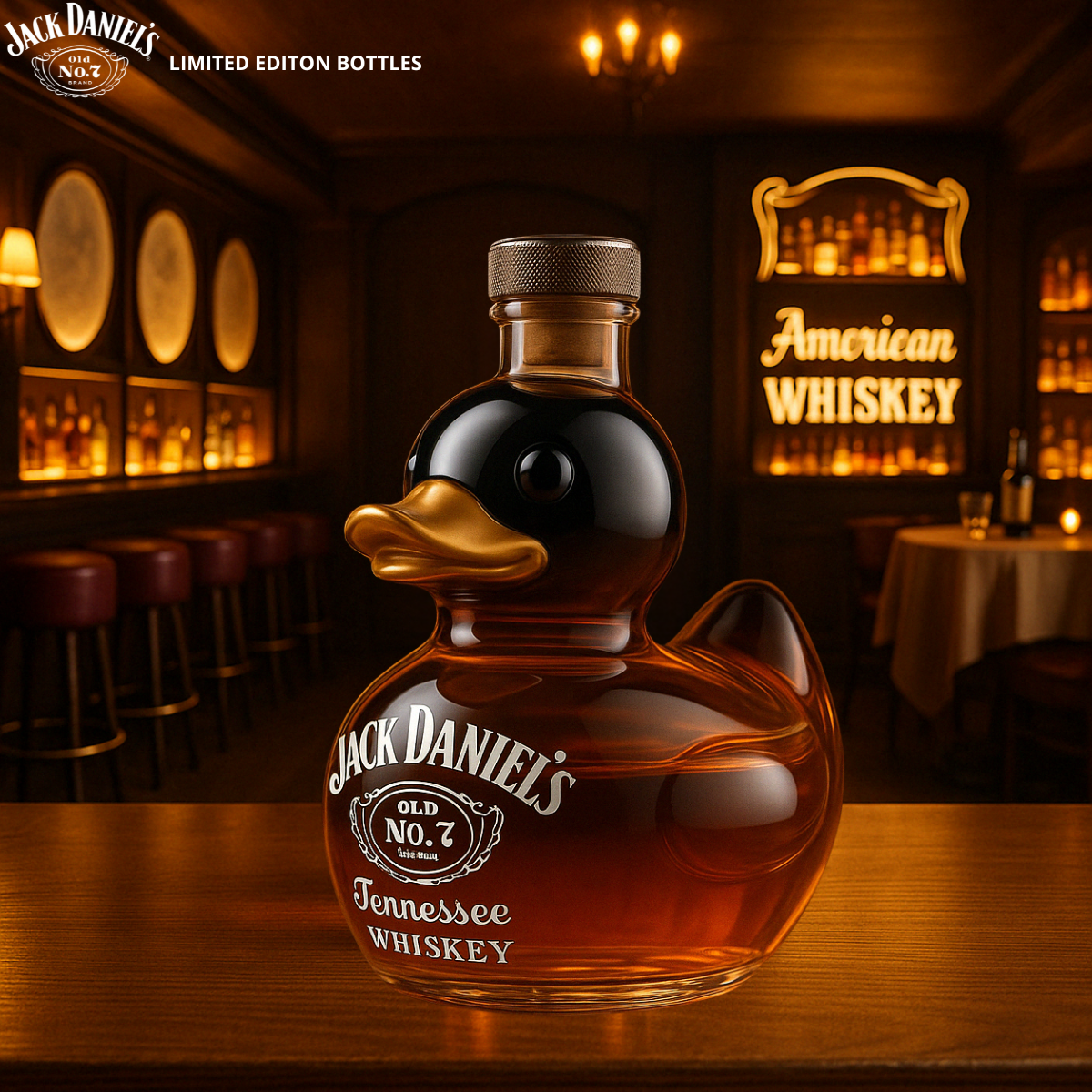 ANFINITE Whiskey Karafel – Limited Edition Design Flaske