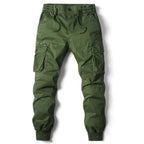 Miesten monitaskuiset cargo-joggerit streetwear-tyyliin
