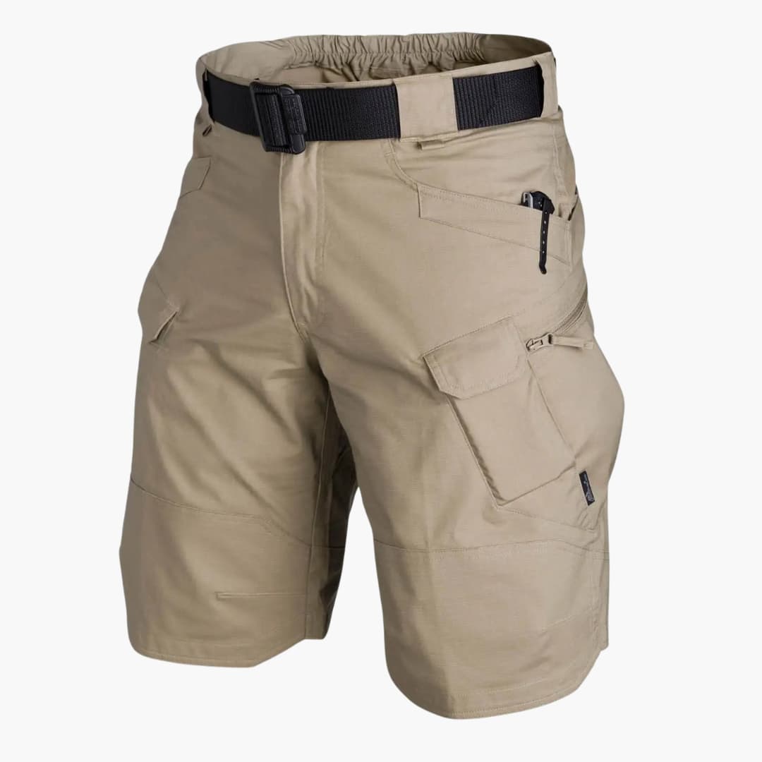 Shorts cargo de hombre con cintura elástica